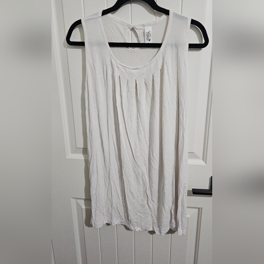 Yala Cream Sleeveless Tank Top